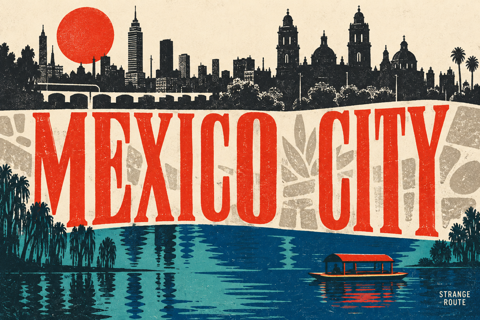 Tenochtitlan, the Canals, and the Night in Mixquic