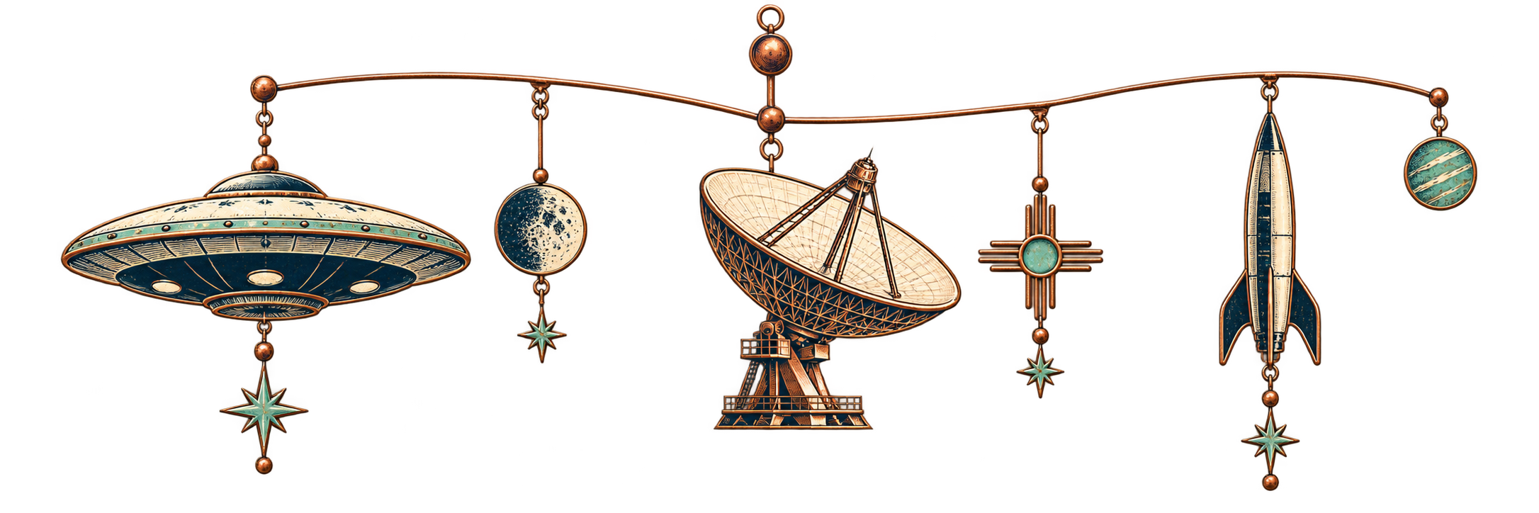New Mexico chapter ornament